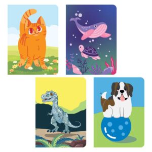 Blok za bilješke A6, 40 listova, diktando, Spree Pets